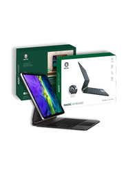 Green Lion Wireless Magic for Arabic/English Keyboard Compatible with iPad 12.9", 500mAh, Black