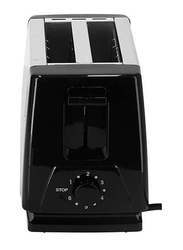 Olsenmark 2-Slice Bread Toaster, 800W, OMBT2398, Silver/Black