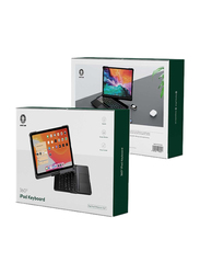 Green Lion 360° Rotatable Keyboard Case500mAh for iPad Pro11"/iPad Air 10.9", Black