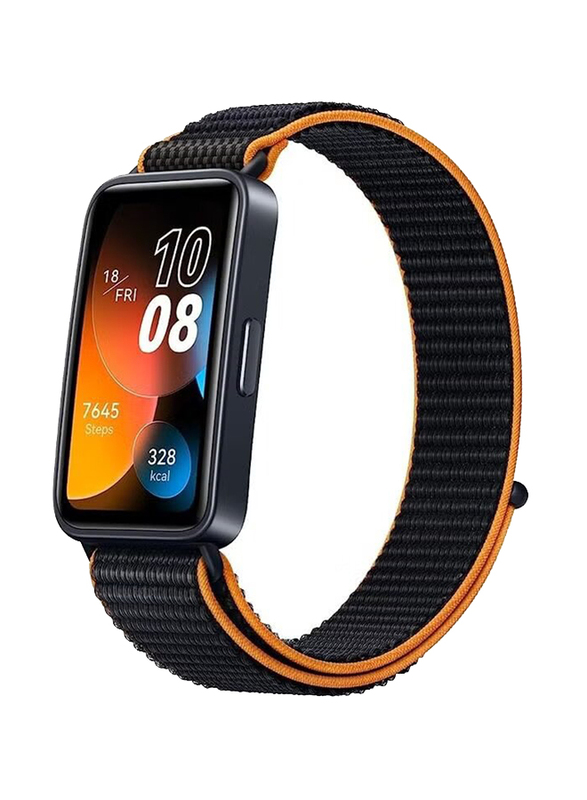 Huawei Nylon Band 8 Smartwatch, Vibrant Orange