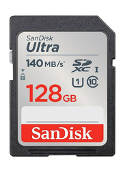 SanDisk 128GB Ultra MicroSDXC UHS Memory Card, Multicolour