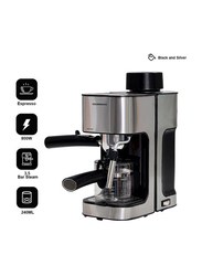Olsenmark 3.5 Bar Espresso Coffee Machine, 800W, OMCM2342, Silver/Black