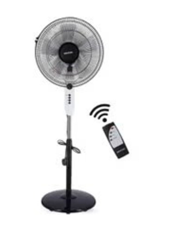 

Krypton Stand Fan With Remote Control, KNF6113, Black/White