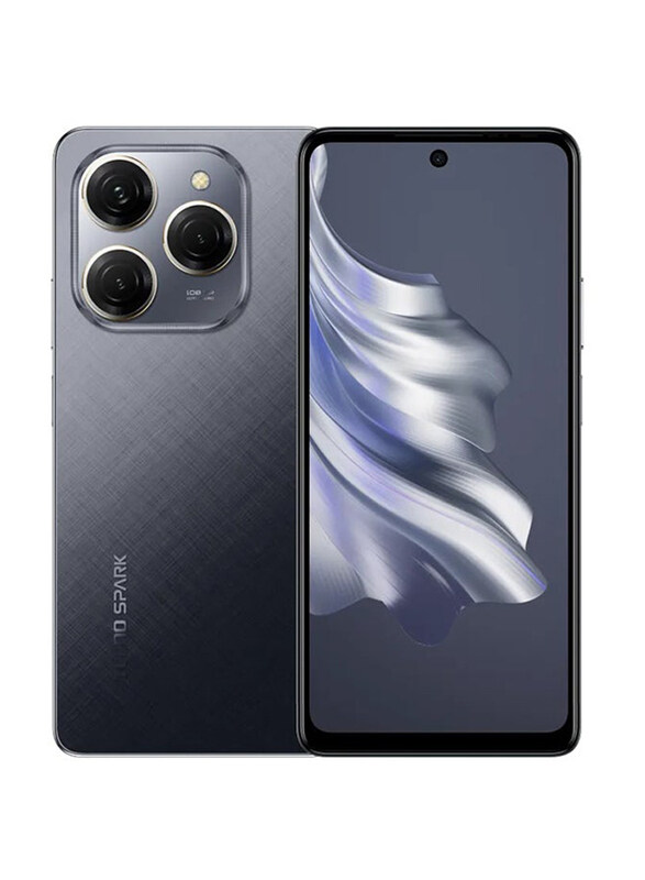 

TECNO Spark 20 Pro 256GB Moonlit Black, 8GB RAM, 4G, Dual Sim Smartphone, Middle East Version