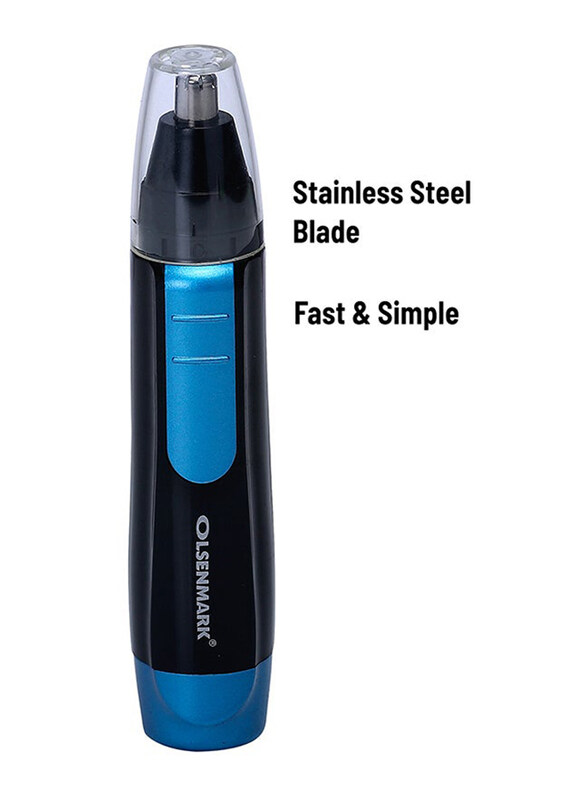 

Olsenmark Nose Trimmer, Black/Blue