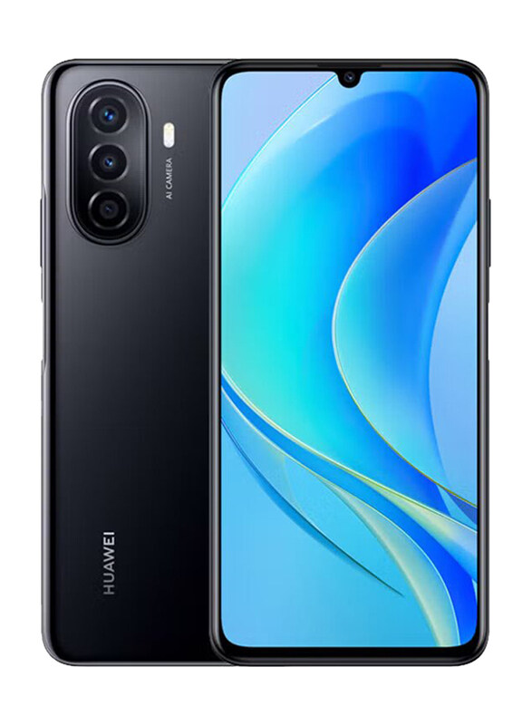 

Huawei Nova Y70 128GB Midnight Black, 4GB RAM, 4G, Dual Sim Smartphone, Middle East Version