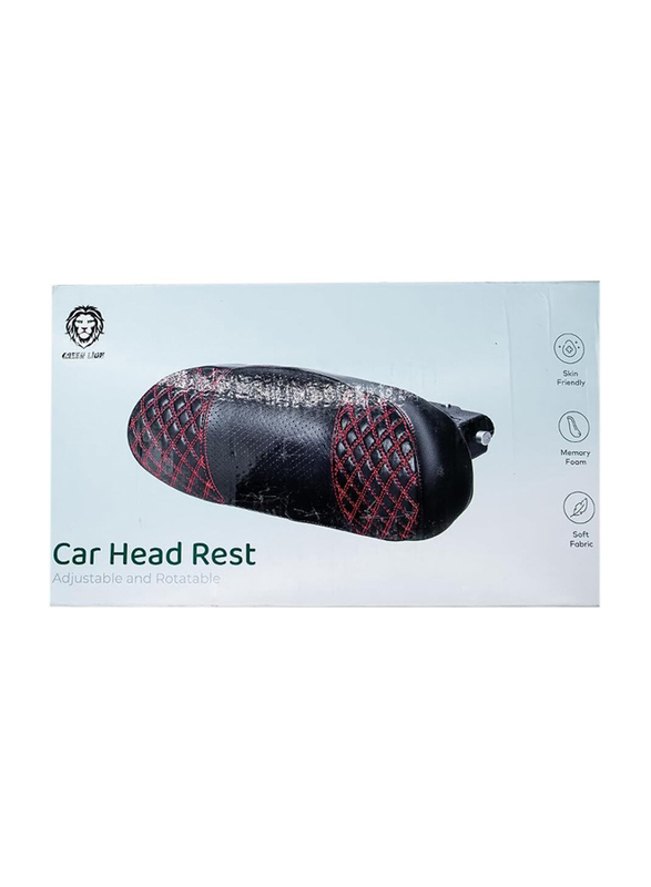 Green Lion Adjustable & Rotatable Car Head Rest