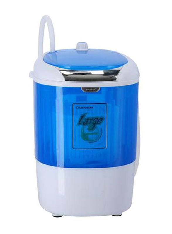 Olsenmark 2.5Kg Semi Automatic Washing Machine, 170W, OMSWM5506, Blue/White