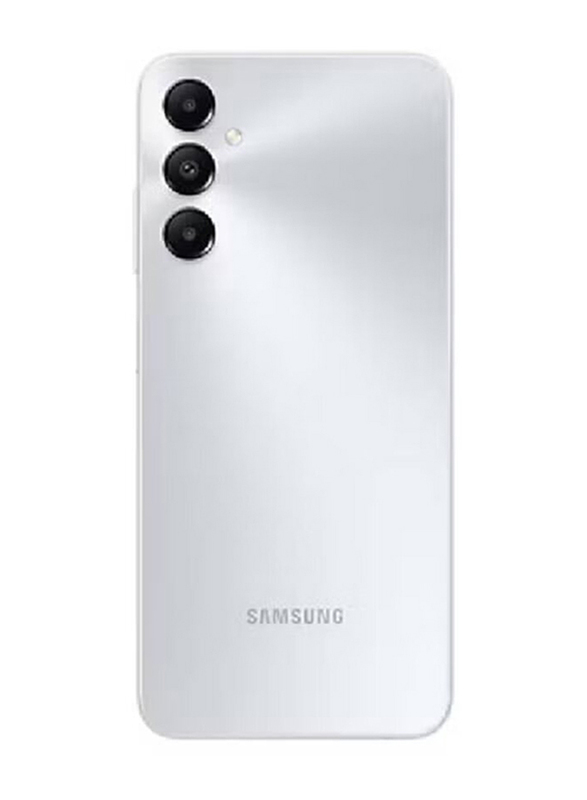 Samsung Galaxy A05s 128GB Silver, 6GB RAM, 4G LTE, Dual Sim Smartphone, Middle East Version