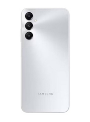 Samsung Galaxy A05s 128GB Silver, 6GB RAM, 4G LTE, Dual Sim Smartphone, Middle East Version