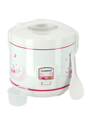Olsenmark 2.2L Rice Cooker, 900W, OMRC2136, Pink/White