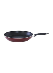 Royalford 22cm Three Layer Round Frying Pan, Red/Black