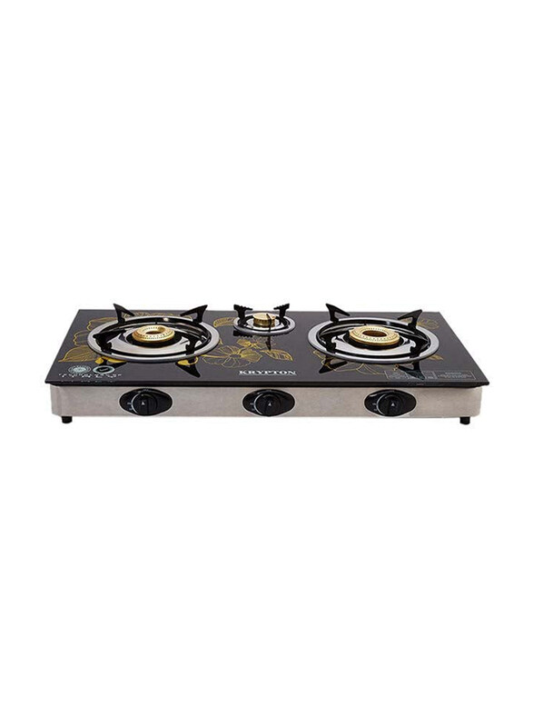 

Krypton Triple Glass Burner, KNGC6060, Multicolour