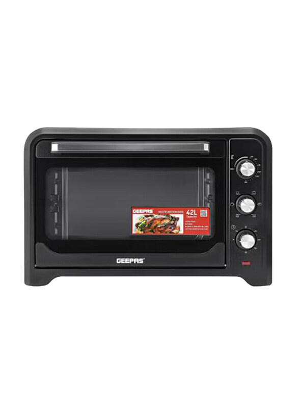 

Geepas 42L Geepas Electric Oven, 2000W, GO4450, Black