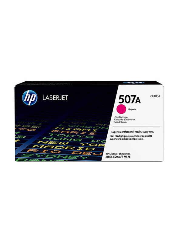 

HP 507A Magenta Original LaserJet Toner Cartridge