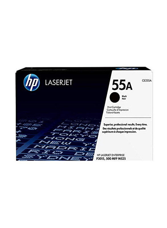 

HP 55A Black Original LaserJet Toner Cartridge