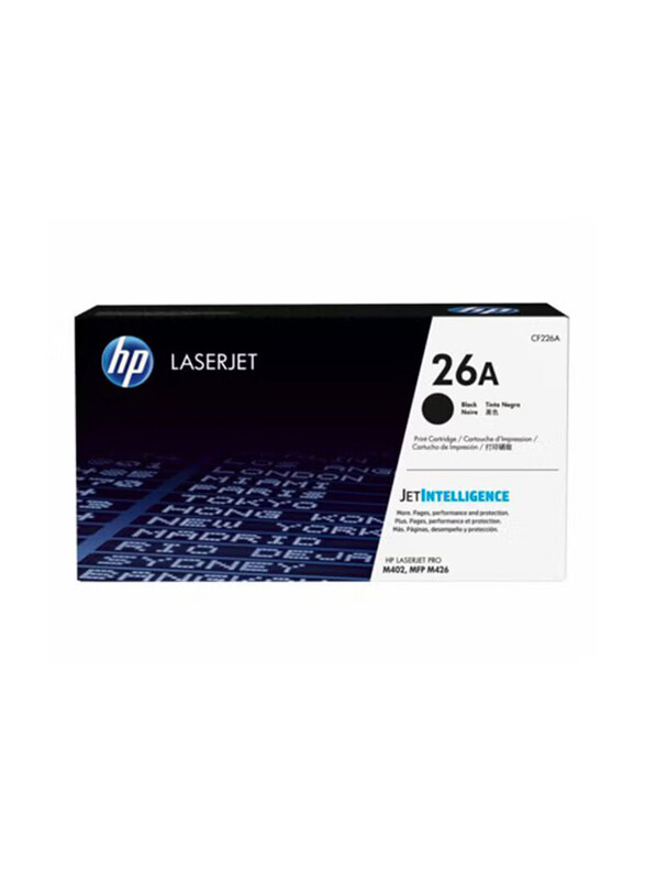 

HP 26A Black LaserJet Toner Cartridge