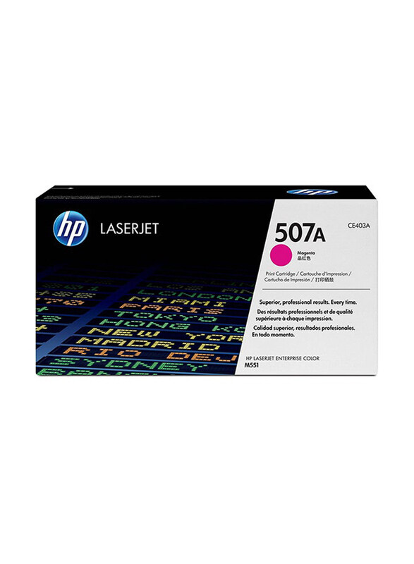

HP 507A Magenta LaserJet Toner Cartridge