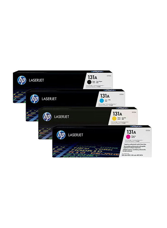 

HP 4-Piece 131A Multicolour Ink Toner Cartridge Set