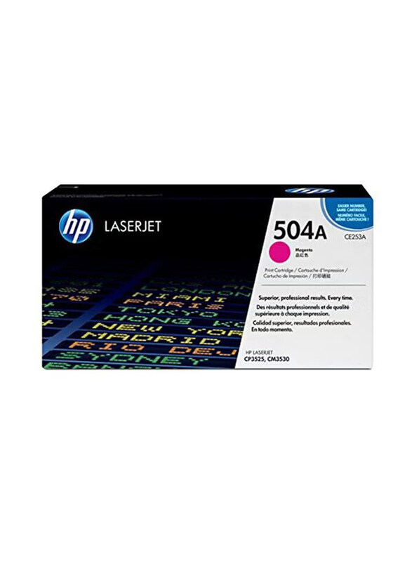 

HP 504A Magenta LaserJet Toner Cartridge
