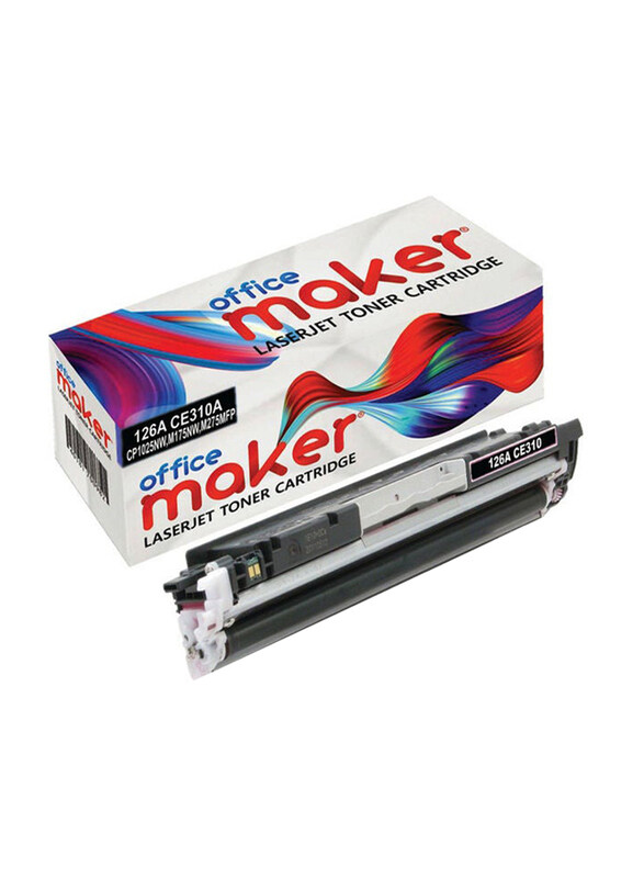 

HP Office Maker 126A CE310A Black LaserJet Toner Cartridge