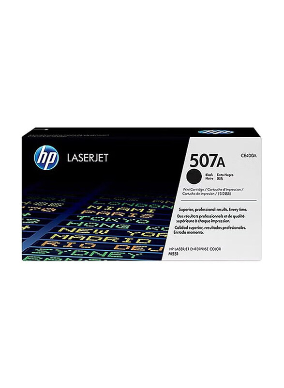 

HP 507A Black LaserJet Toner Cartridge