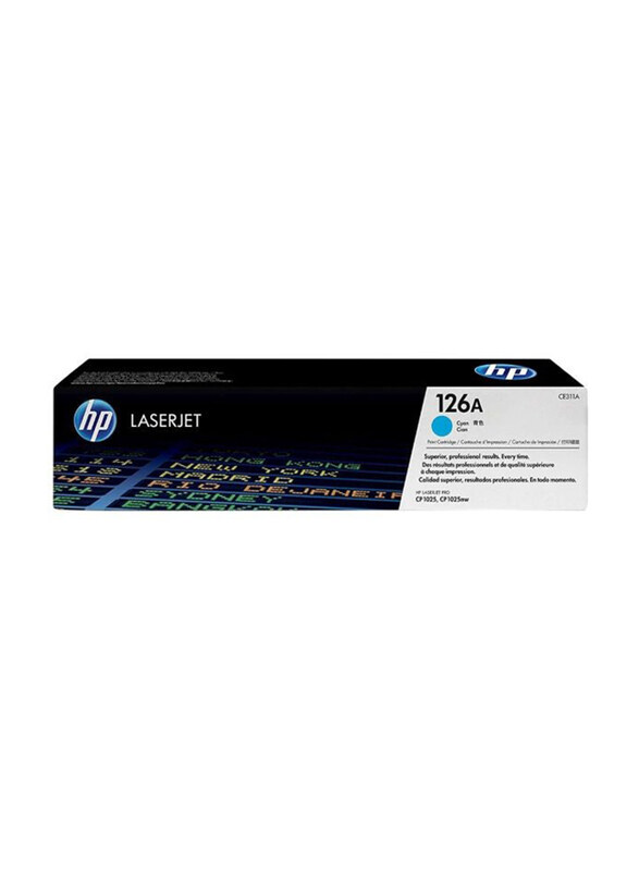 

HP 126A Cyan Print LaserJet Cartridge