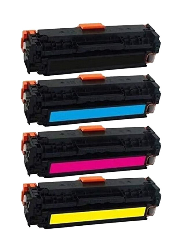 

HP 128A Black and Tri-Colour Toner Cartridge, 4 Piece
