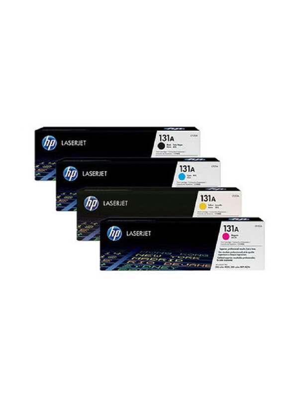 

HP 131A Multicolour LaserJet Toner Cartridge Set, 4 Pieces