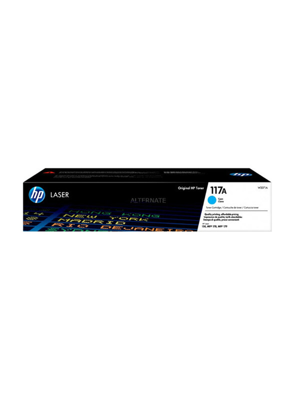 

HP 117A W2071A Cyan Original Laser Toner Cartridge