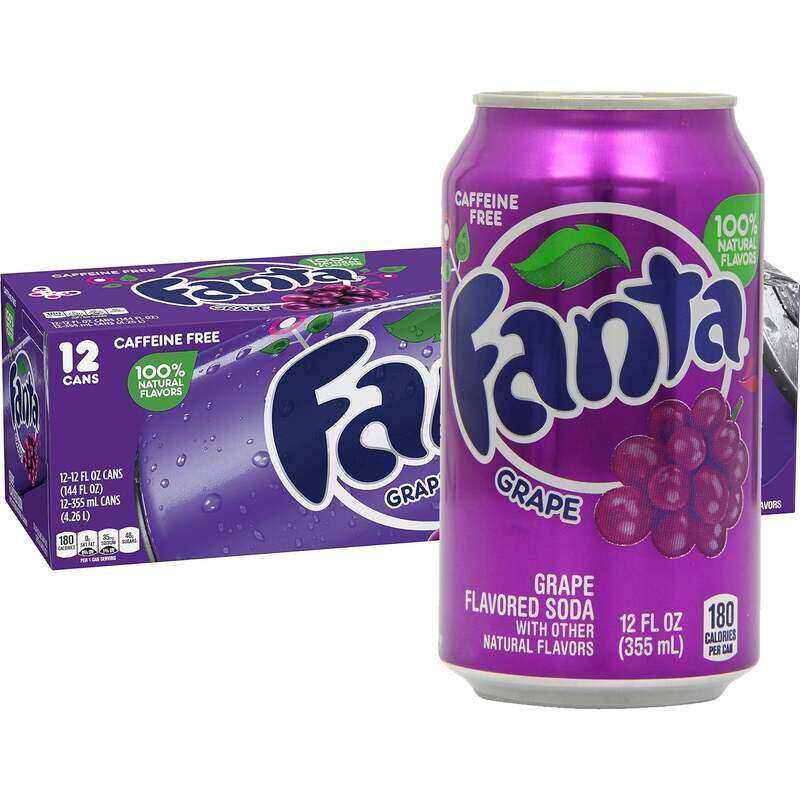 

Fanta Grape 12 FL OZ (355 ML)-USA 12 PC Pack
