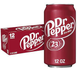 Dr. Pepper 23 Classic 12 FL OZ (355 ML)-USA 12 PC Pack