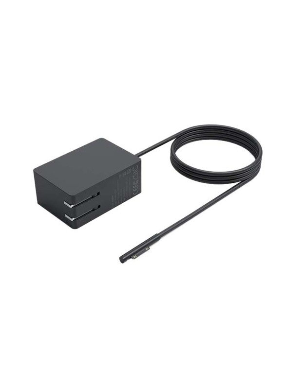 24W 15V 1.6A AYNEFF Wall Charger with Power Cable for Microsoft Surface Go Surface Pro/Surface Laptop, Black