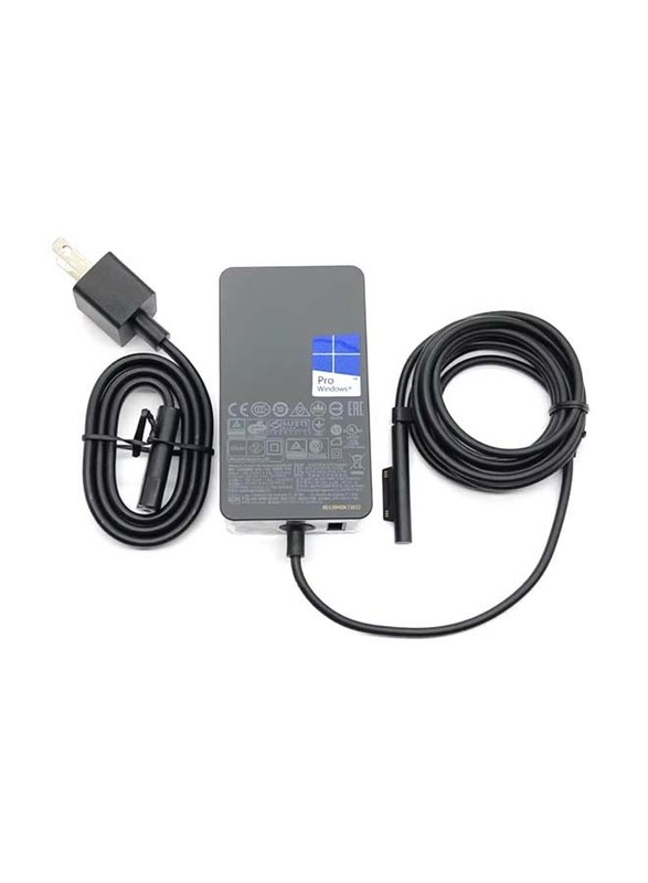 Uoekex 65W Surface Pro Charger for Microsoft Surface Pro 9/ 8/ 7+/ 7/ 6/ 5/ 4/ 3/ X, Windows Surface Laptop 5/4/3/2/1 Studio, Surface Go Tablet, Surface Book 3/2/1, Black