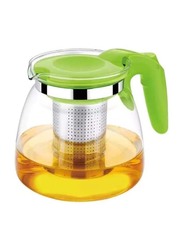 900ml Tea Glass Teapot with Stainless Steel Strainer Infuser Stovetop for Loose Leaf Tea, Assorted