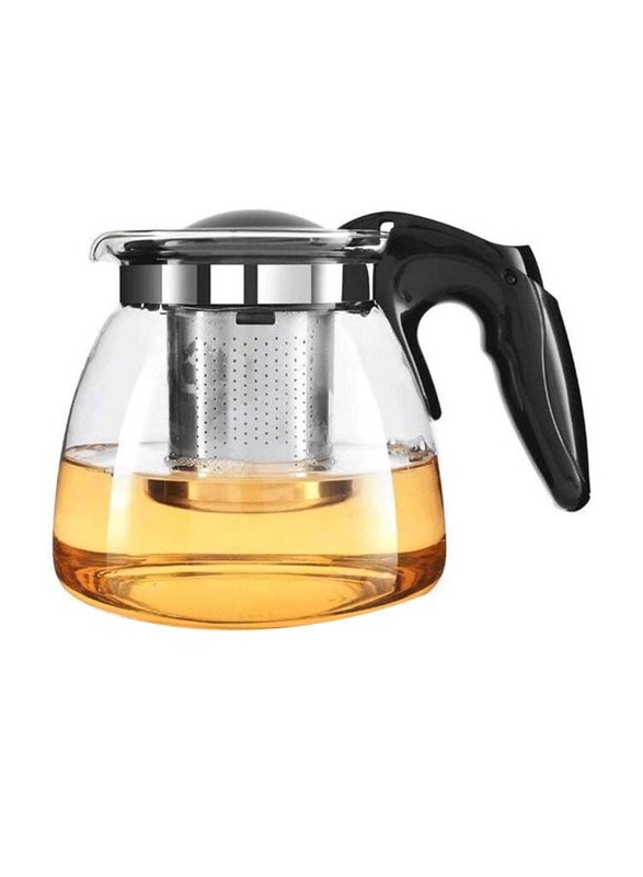 900ml Heat-Resistant Glass Filter Useful Kettle Teapot, Transparent