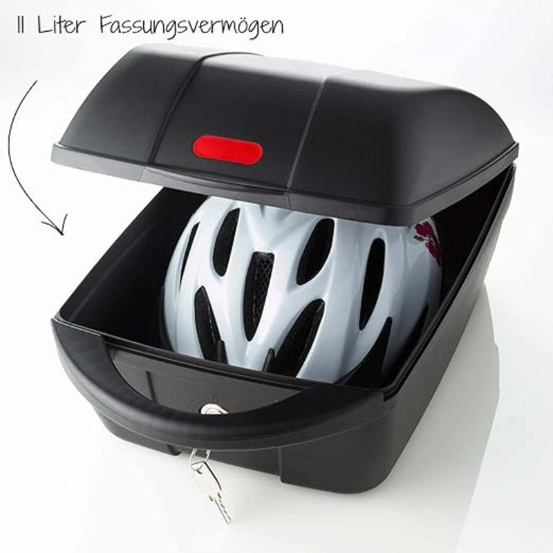 Bike Fischer Bagagedrager Box, Black