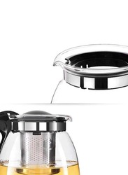 900ml Heat-Resistant Glass Filter Useful Kettle Teapot, Transparent