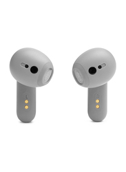 JBL Live Flex True Wireless In-Ear Noise Cancelling Earbuds, Silver