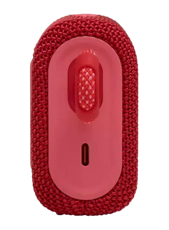 JBL Go 3 IP67 Waterproof Portable Wireless Speaker, Red