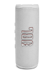 JBL Flip 6 IP67 Waterproof Portable Speaker, White