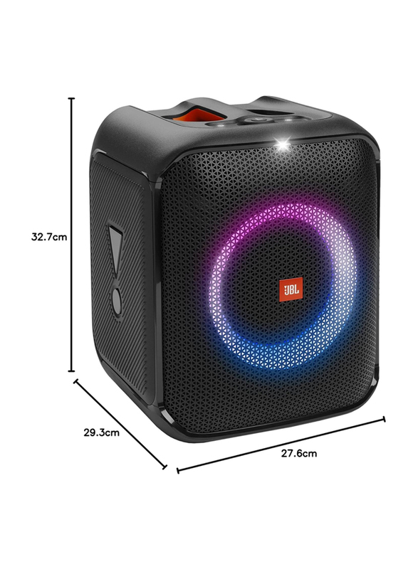 JBL PartyBox Encore Essential IPX4 Splashproof Wireless Party Speaker, Black