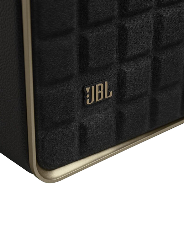 JBL Authentics 500 Hi-Fidelity Smart Home Speaker with Wi-Fi, Bluetooth & Voice Assistants, Black