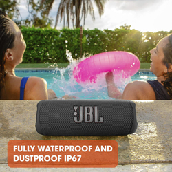 JBL Flip 6 IP67 Waterproof Portable Speaker, Teal