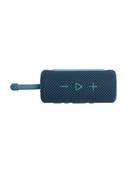 JBL Go 3 IP67 Waterproof Portable Wireless Speaker, Blue