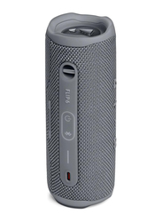 JBL Flip 6 IP67 Waterproof Portable Speaker, Grey
