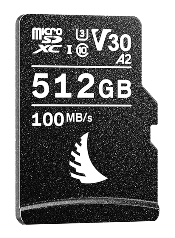 Angelbird 512GB AV Pro MicroSDXC V30 Memory Card, Black