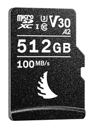 Angelbird 512GB AV Pro MicroSDXC V30 Memory Card, Black