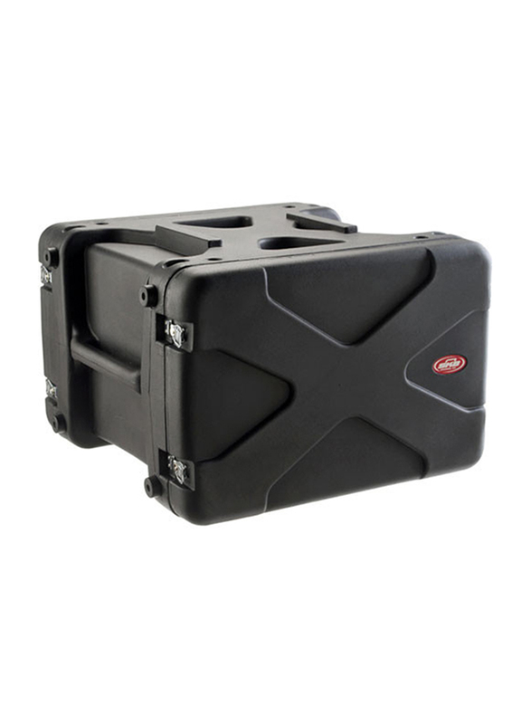 SBK 6 RU Roto Shock Mount Rack Case, Black