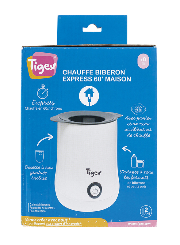 Tigex Express 60' Home Bottle Warmer, White